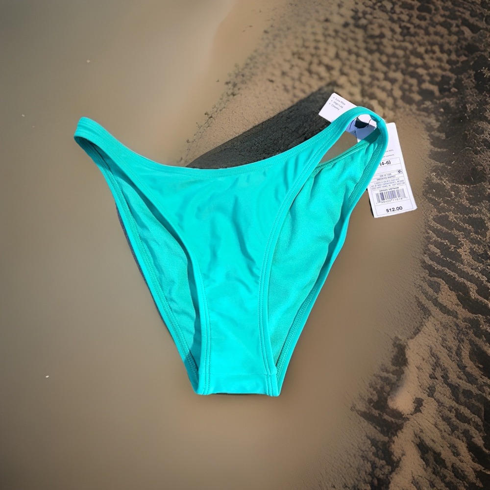 Wild Fable Green Bikini Bottom - Juniors S (4-6)